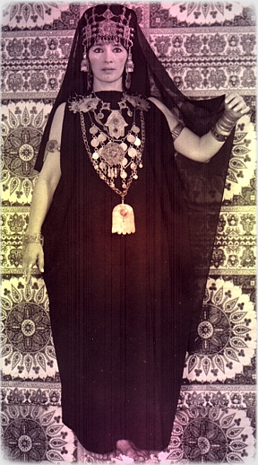 Jamila in black