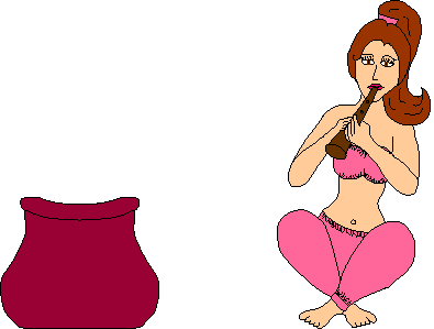 Snake Charmer Cartoon
