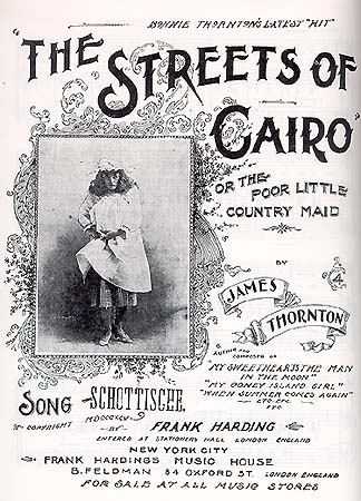 Cover Of The Streets Of Cairo Sheet Music