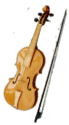Renaissance style violin