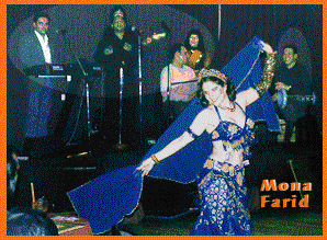 Mona performs