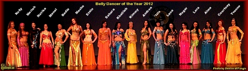 Belly Dancer of the Year solo cab contestants
