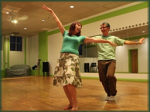 Shaia dancing freely in her new studio!