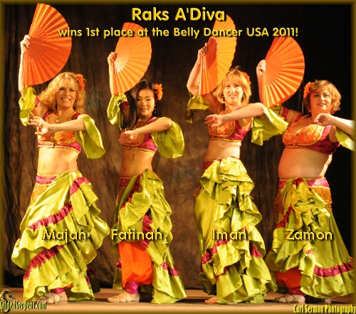 Raks A Diva wins Belly Dancer USA 2011
