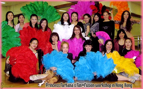 Princess Farhana's Fan-Fusion Workshop in Hong Kong