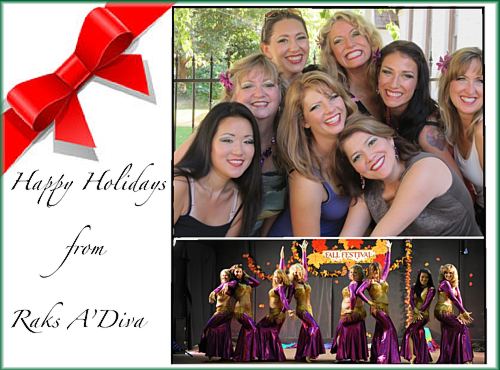 Happy Holidays from Raks A'Diva
