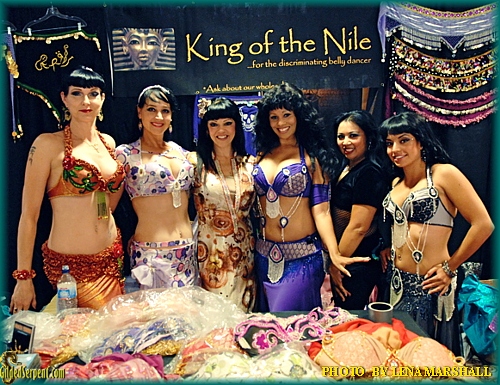 Princess with Models in Las Vegas